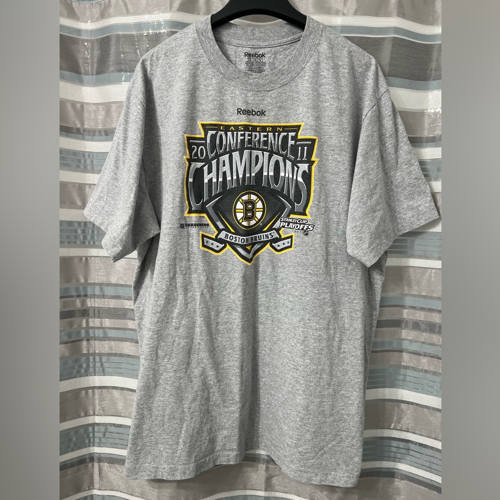 Reebok Boston Bruins Eastern Conference Champions T-Shirt